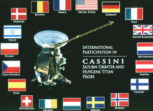 Countries involved with Cassini-Huygens